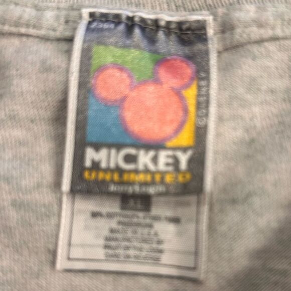 Vintage Mickey Mouse and Minnie Mouse grey shirt - Picture 4 of 6